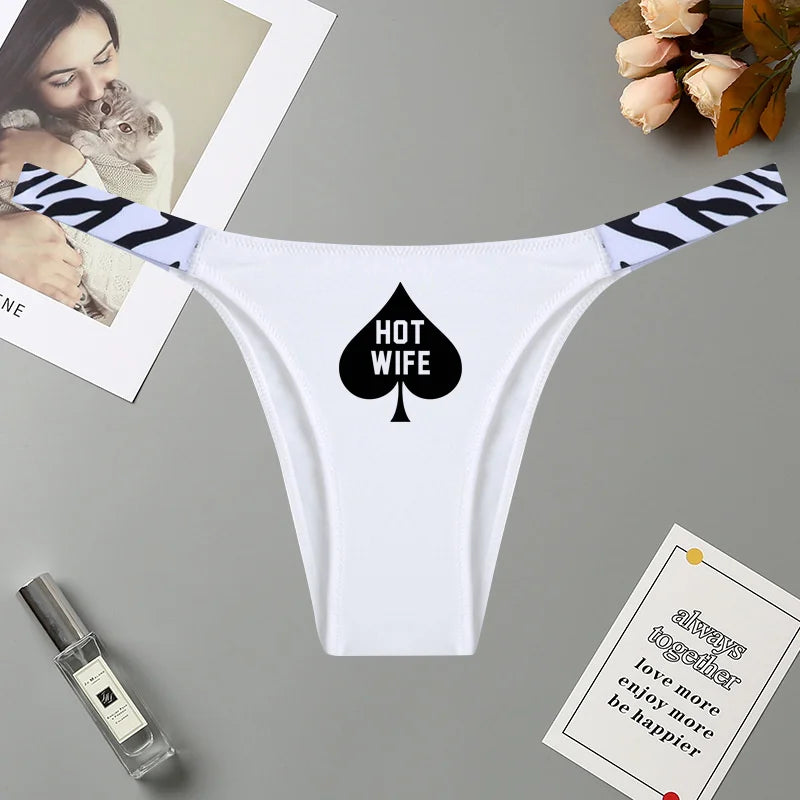 Queen of Spades String Tanga BBC Pik Hotwife Baumwolle 24 verschiedene Varianten