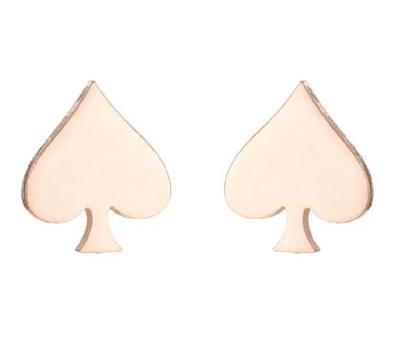 Rosé Pik Ohrstecker ￼