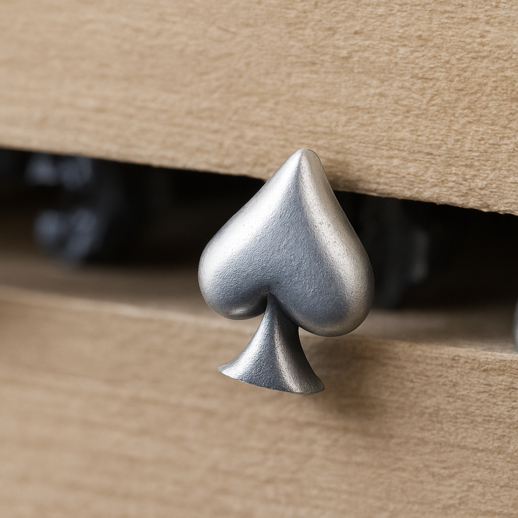 Pik Ohrstecker im Buch 925