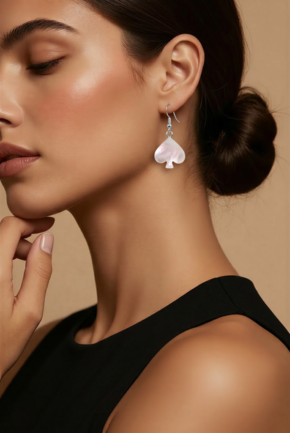 PIK Ohrringe Natürliche Eleganz Schmuck aus Süßwassermuschel
