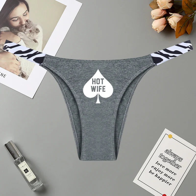 Queen of Spades String Tanga BBC Pik Hotwife Baumwolle 24 verschiedene Varianten
