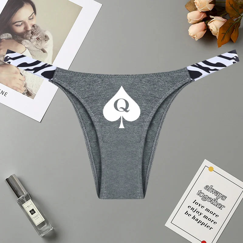 Queen of Spades String Tanga BBC Pik Hotwife Baumwolle 24 verschiedene Varianten