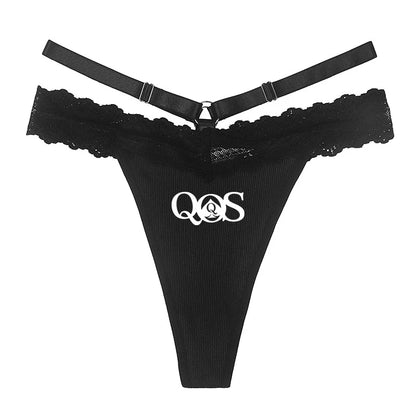 Queen of Spades String Schwarze Spitzen BBC Qos Hotwife