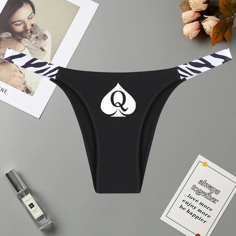 Queen of Spades String Tanga BBC Pik Hotwife Baumwolle 24 verschiedene Varianten