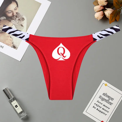 Queen of Spades String Tanga BBC Pik Hotwife Baumwolle 24 verschiedene Varianten