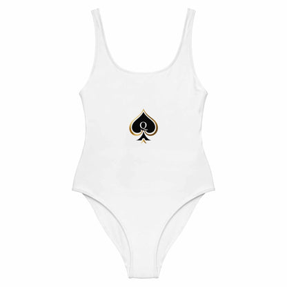 Damen One-Piece Swimsuit mit Spade-Logo und Stretch-Material