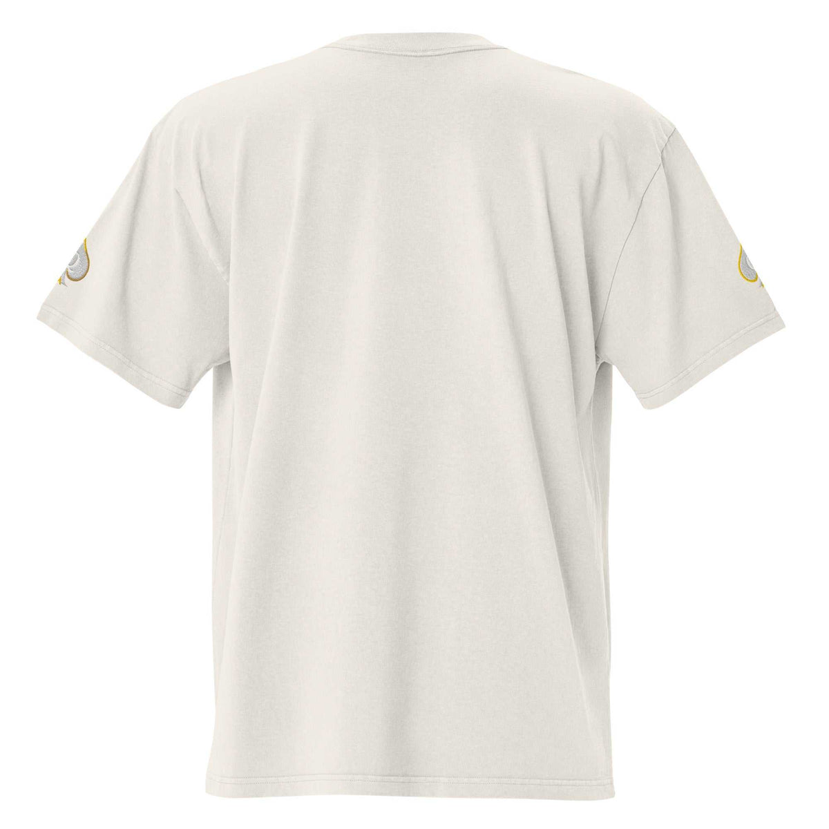 Queen of Spades Oversized T-Shirt mit faded Pik Spade-Logo in vintage Stil