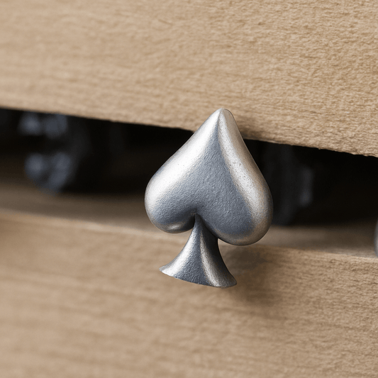 Queen of Spades Ohrstecker aus 925 Sterling Silber Qos Pik Design Unisex Schmuck Hotwife - Queen - of - Spades - Store