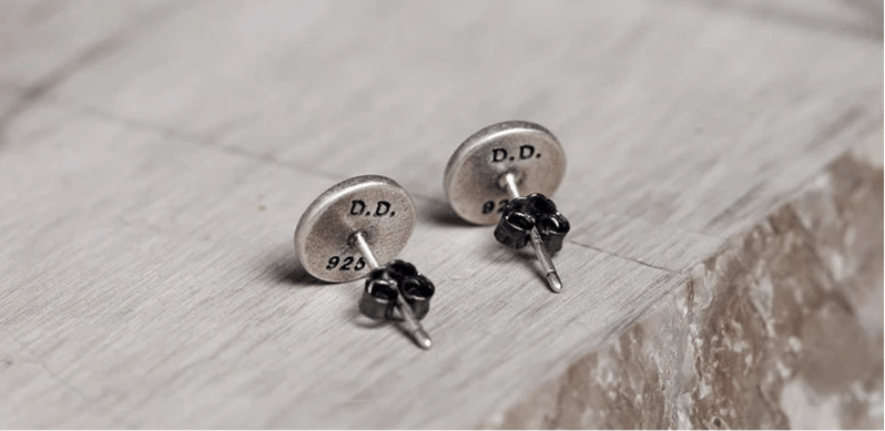 Queen of Spades Ohrstecker Pik Qos 925 Sterling Silber Schmuck - Queen - of - Spades - Store