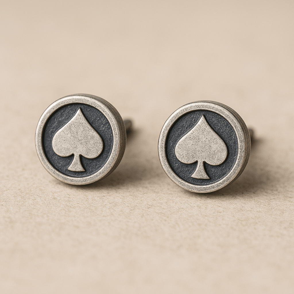 Queen of Spades Ohrstecker Pik Qos 925 Sterling Silber Schmuck - Queen - of - Spades - Store