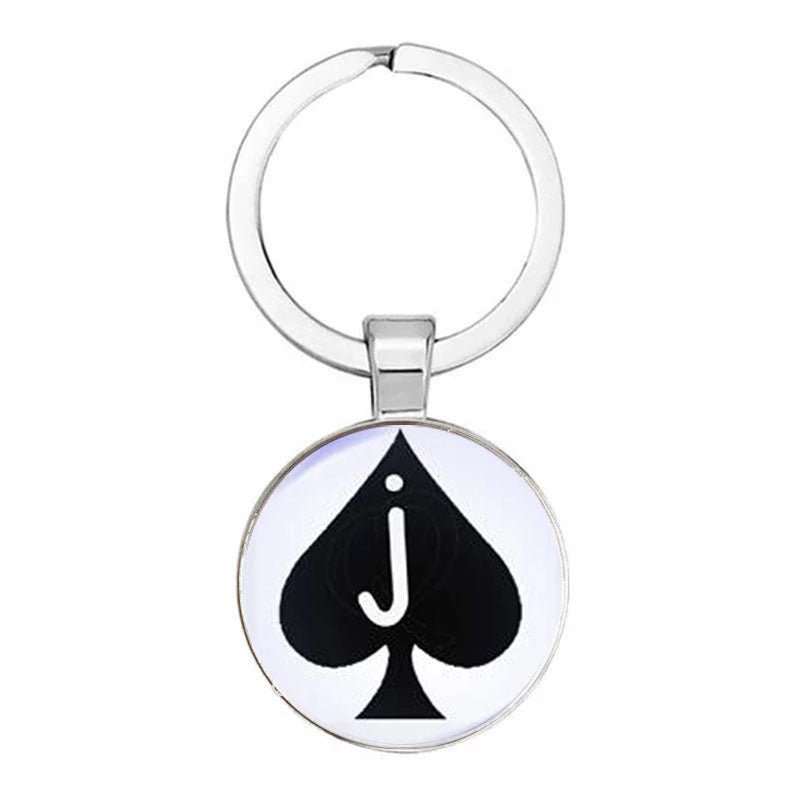 Queen of Spades Schlüsselanhänger mit Qos BBC Jack Symbol Accessoires - Queen - of - Spades - Store