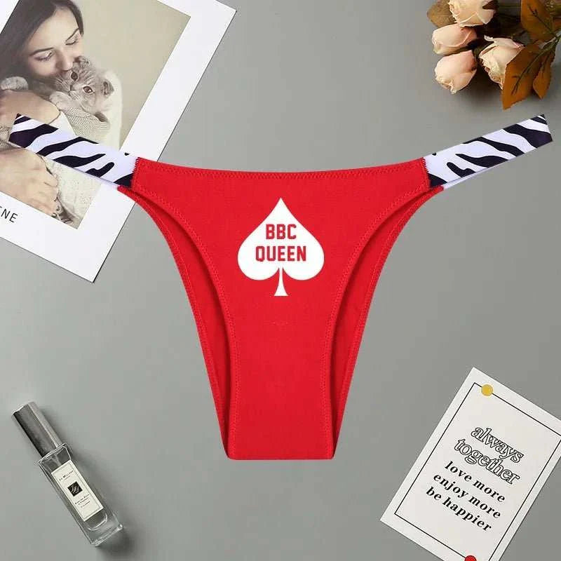 Queen of Spades String Tanga BBC Pik Hotwife Baumwolle 24 verschiedene Varianten - Queen - of - Spades - Store