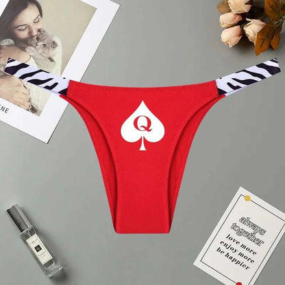 Queen of Spades String Tanga BBC Pik Hotwife Baumwolle 24 verschiedene Varianten - Queen - of - Spades - Store