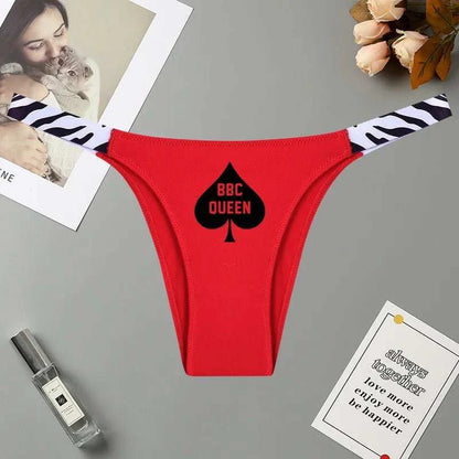 Queen of Spades String Tanga BBC Pik Hotwife Baumwolle 24 verschiedene Varianten - Queen - of - Spades - Store