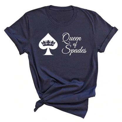 Queen of Spades T-Shirt BBC Hotwife Sexy Shirt Qos 15 Varianten zur Auswahl - Queen - of - Spades - Store