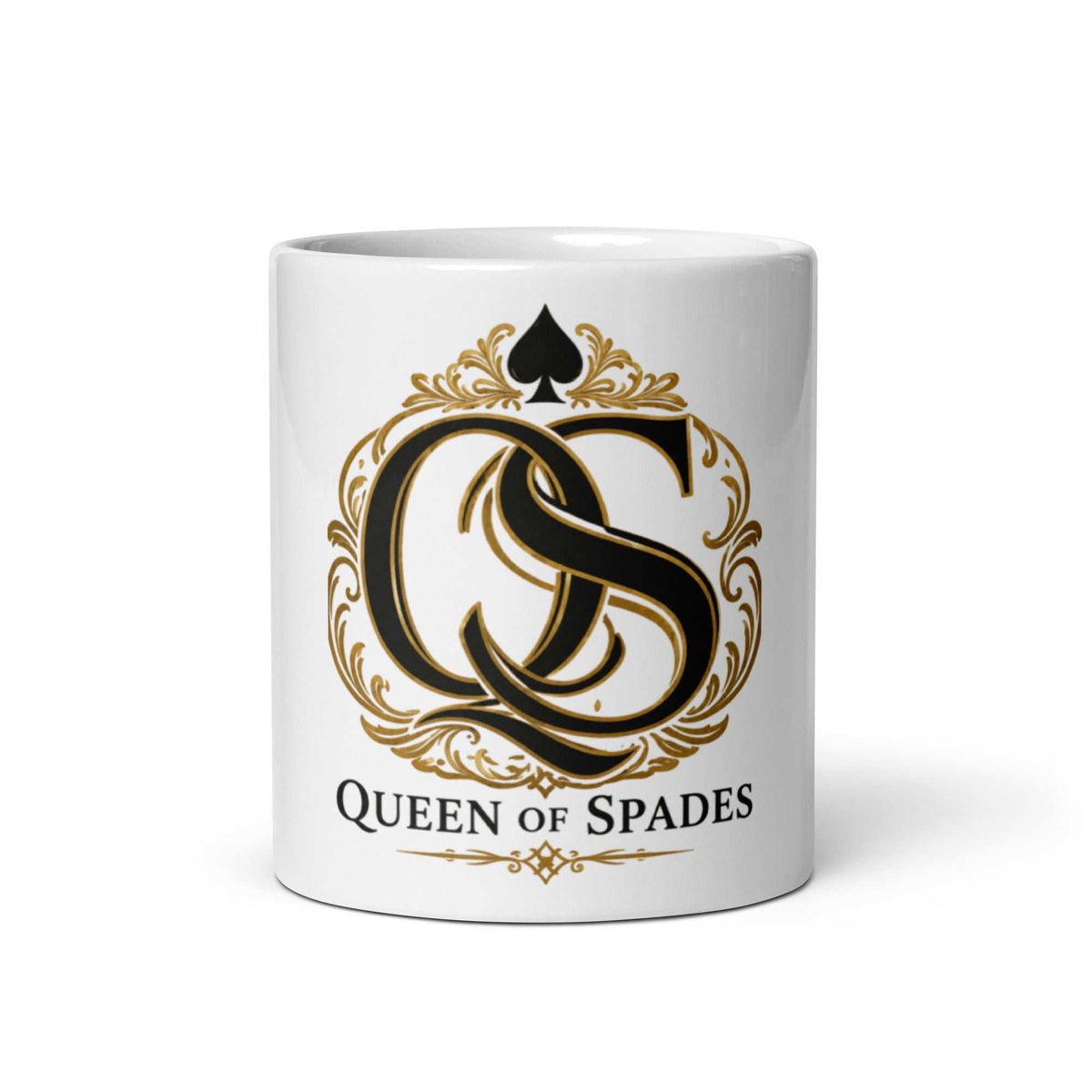 Queen of Spades Keramiktasse für Kaffee und Tee