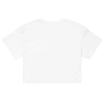 Damen kurz geschnittenes Queen of Spades T-Shirt mit dezentem Pik Logo und weicher Baumwolle in modernem Streetwear-Stil